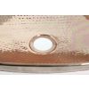 Hammered Copper Oval Sink