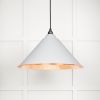 Hammered Copper Hockley Pendant in Flock