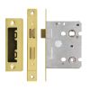 Zoo Hardware Bathroom Lock 3" - 57mm c/c - Brass