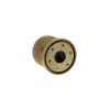 Millhouse Brass Harrison Solid Brass Knurled Mortice Door Knob on Concealed Fix Rose - Antique Brass