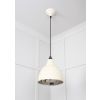 Smooth Nickel Brindley Pendant in Teasel