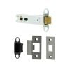 Jedo Heavy Duty Tubular Latches - 45 Degree Short Travel 102mm Gun Metal - By Frelan Hardware - JL-HDT102GM