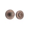 Hammered Knurlmond Thumb Turn & Release Matt Antique