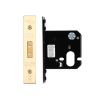 Zoo Hardware Oval Profile Dead Lock - 76mm C/W PVD Forend and Strike