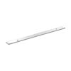 Millhouse Brass Long Wide Cabinet Handle Backplate 160mm - Polished Chrome