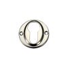 Zoo Hardware Euro Profile Escutcheon - Nickel