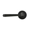 External Beeswax Avon Round Lever on Rose Set (Plain)