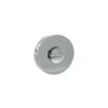 Senza Pari Euro Escutcheons on Round Rose - Satin Nickel