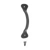 Hammered Pull Handle Small Matt Black