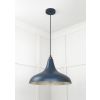 Smooth Nickel Frankley Pendant in Dusk