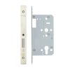 Zoo Hardware Din Euro Deadlock- Backset 60mm - 2 Pc Forend - Square - SSS - Single Throw - Stainless Steel