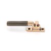 Polished Bronze Locking Brompton Fastener - RH