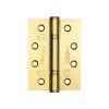 Certifire Stainless Steel Grade 13 Polymer Bearing Hinge 3 Knuckle Brass Finish - By Frelan Hardware - J9603PVD