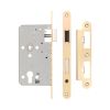 72mm Satin Brass Din Euro Escape lock Radiused 60mm Backset - By Frelan Hardware - JL-DE60RSB