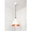 Hammered Copper Brindley Pendant in Teasel