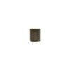 Millhouse Brass Eiffel Knurled Cylinder Cabinet Knob Handle - Antique Brass