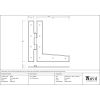 Black 9" HL Hinge (pair)