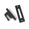 Matt Black Locking Reeded Fastener