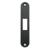 Zoo Hardware Radius Forend, Strike and Escutcheon Pack t/s ZFB01 Fire Brigade Lock - Black