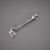 Silent Cabin Hook 6" - 150mm Antique Brass