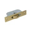 Satin Brass Square Ended Sash Pulley 75kg