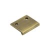 Burlington 50mm Antique Brass Flat Edge Pull - By Frelan Hardware - BUR930AB