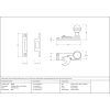 Polished Brass Prestbury Sash Hook Fastener