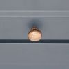 Hammered Mushroom 32mm Cupboard Knob Antique