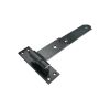 Hook and Band Hinge - Straight 10" - 250mm Black
