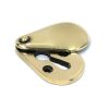 Aged Brass Plain Escutcheon