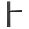 Matt Black Newbury Slimline Lever Espag. Latch Set