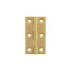 Millhouse Brass Cabinet Butt Hinges 64mm x 35mm x 2mm - Satin Brass