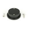Matt Black 34mm Round Finger Edge Pull