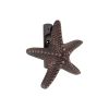 Starfish Door Knocker Aged Bronze