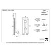 External Beeswax 6" Universal Bolt