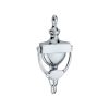 Victorian Door Knocker 200mm Polished Chrome