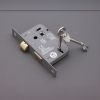 3" CE 3 Lever Mortice Sash Lock FD60 - Matt Black