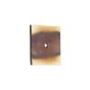 Square Backplate for Cupboard Knobs Aged Brass