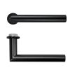 Zoo Hardware Lugano Lever on 32mm Round Mini Rose - PVD Black