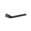 Forme Milly Lever Door Handle on Concealed Round Rose - Matt Black (Pair)