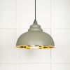 Smooth Brass Harborne Pendant in Tump