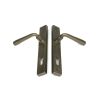 Burnished Brass Avon Slimline Lever Espag. Lock Set