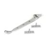 Satin Chrome 8" Peardrop Stay