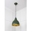 Smooth Brass Brindley Pendant in Heath