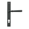 Matt Black Newbury Slimline Lever Espag. Lock Set