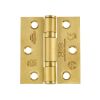 Zoo Hardware Grade 11 hinge - PVD Satin Brass