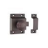 Beehive Cupboard Catch Aged Bronze