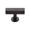 Heritage Brass Cabinet Knob Symmetrical Square Design 44mm Matt Bronze finish