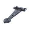 Black Textured 6" Cast T Hinge (pair)
