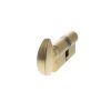 AGB Euro Profile 5 Pin Cylinder Key to Turn 30-30mm (60mm) Keyed Alike - Satin Brass